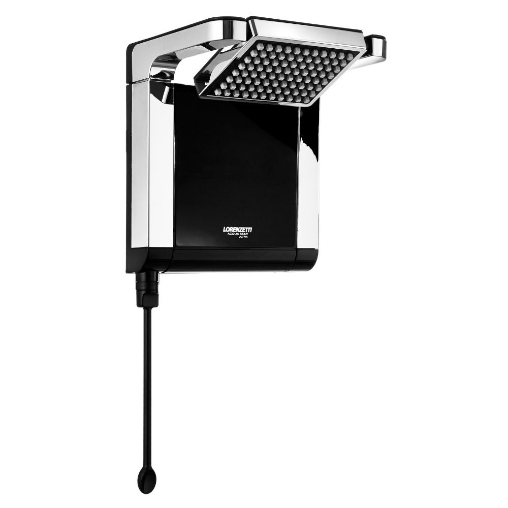 Chuveiro Lorenzetti Acqua Star Ultra Eletrônico Preto/Cromado 5500W 110V